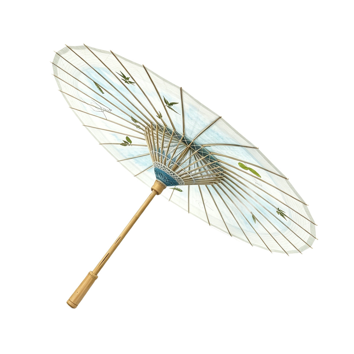 Botanical Oil Paper Umbrella
