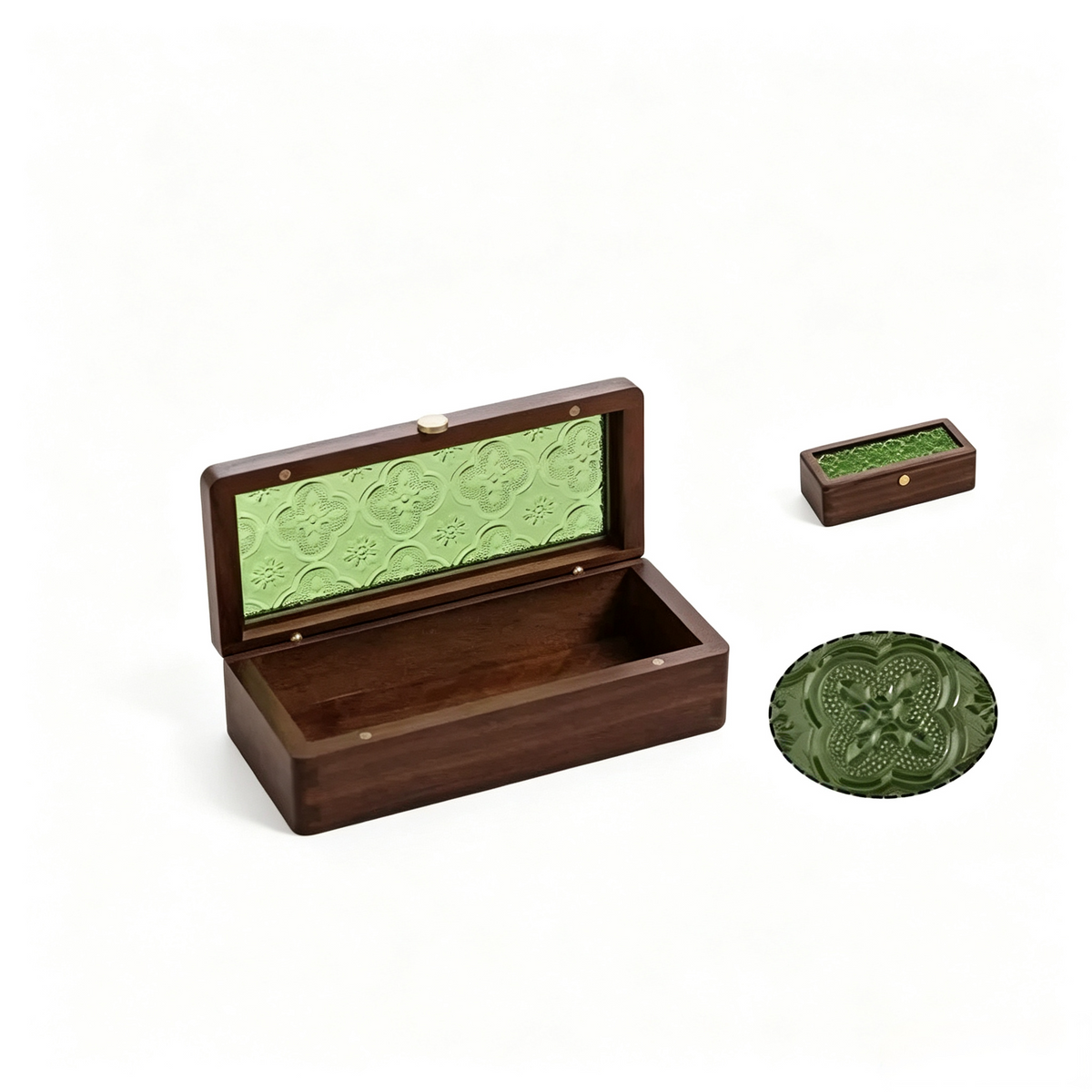 Peach Wood Bracelet Box