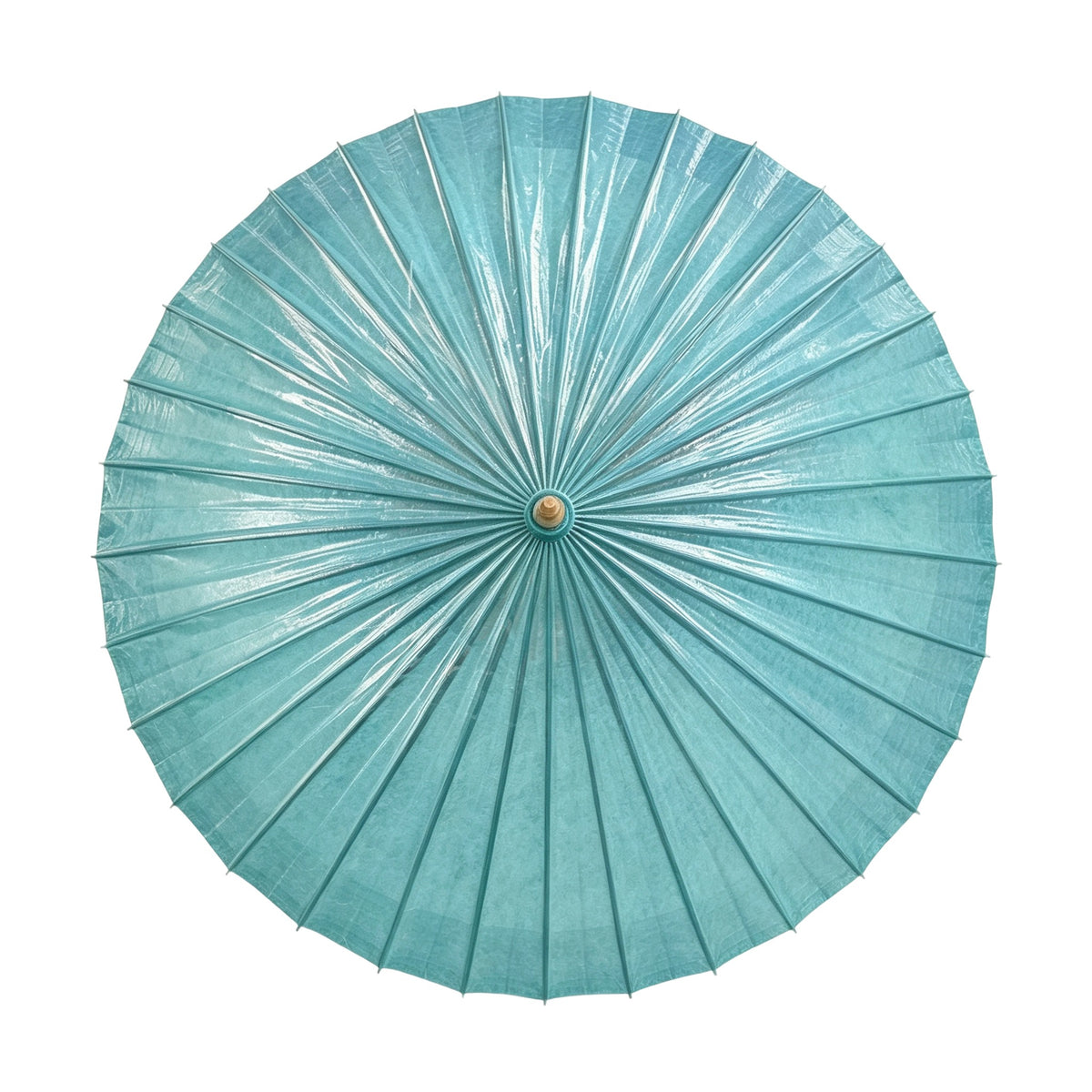 Turquoise Oil Paper Umbrella
