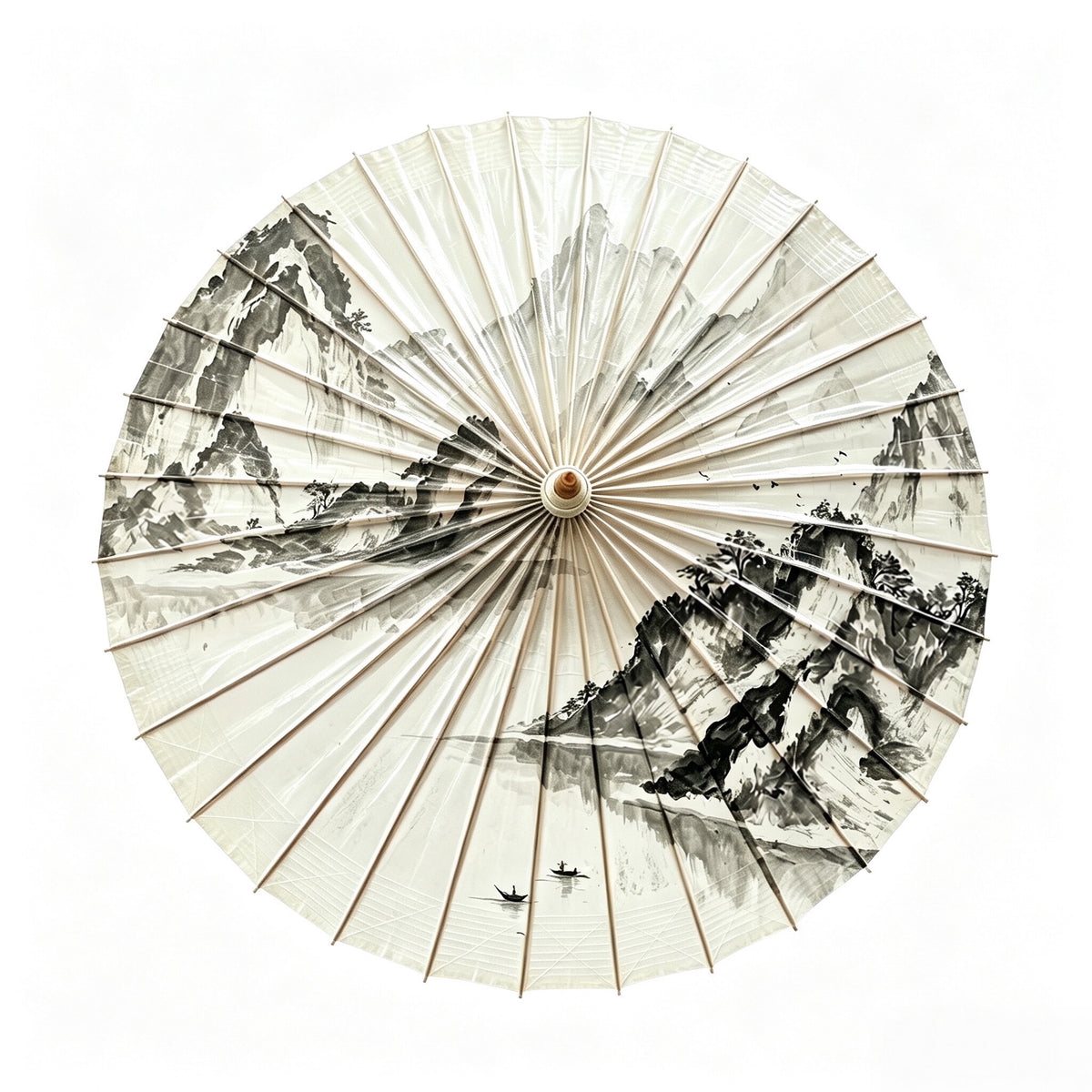 Ink Mountain Oil Paper Umbrella