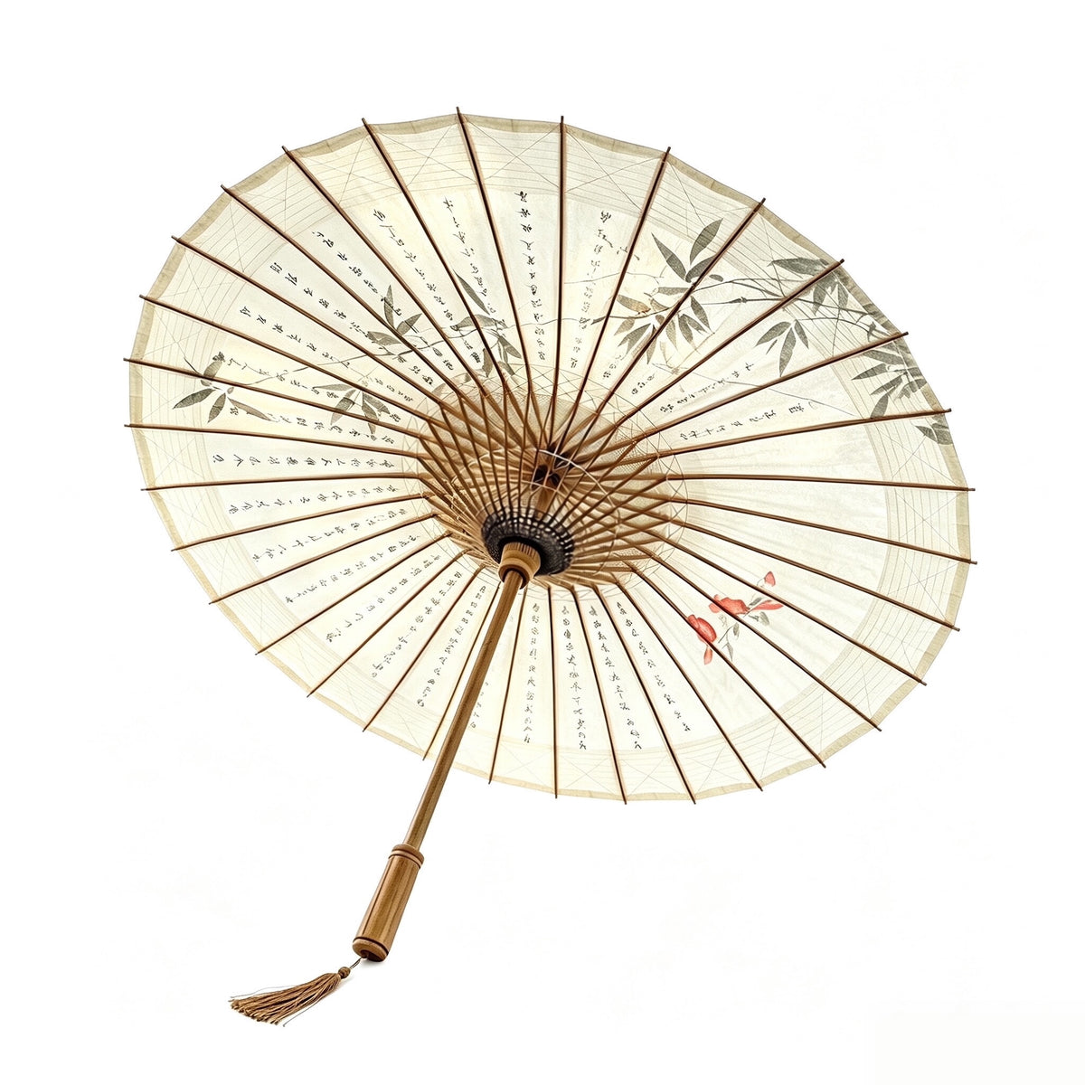 Calligraphy Oil Paper Umbrella