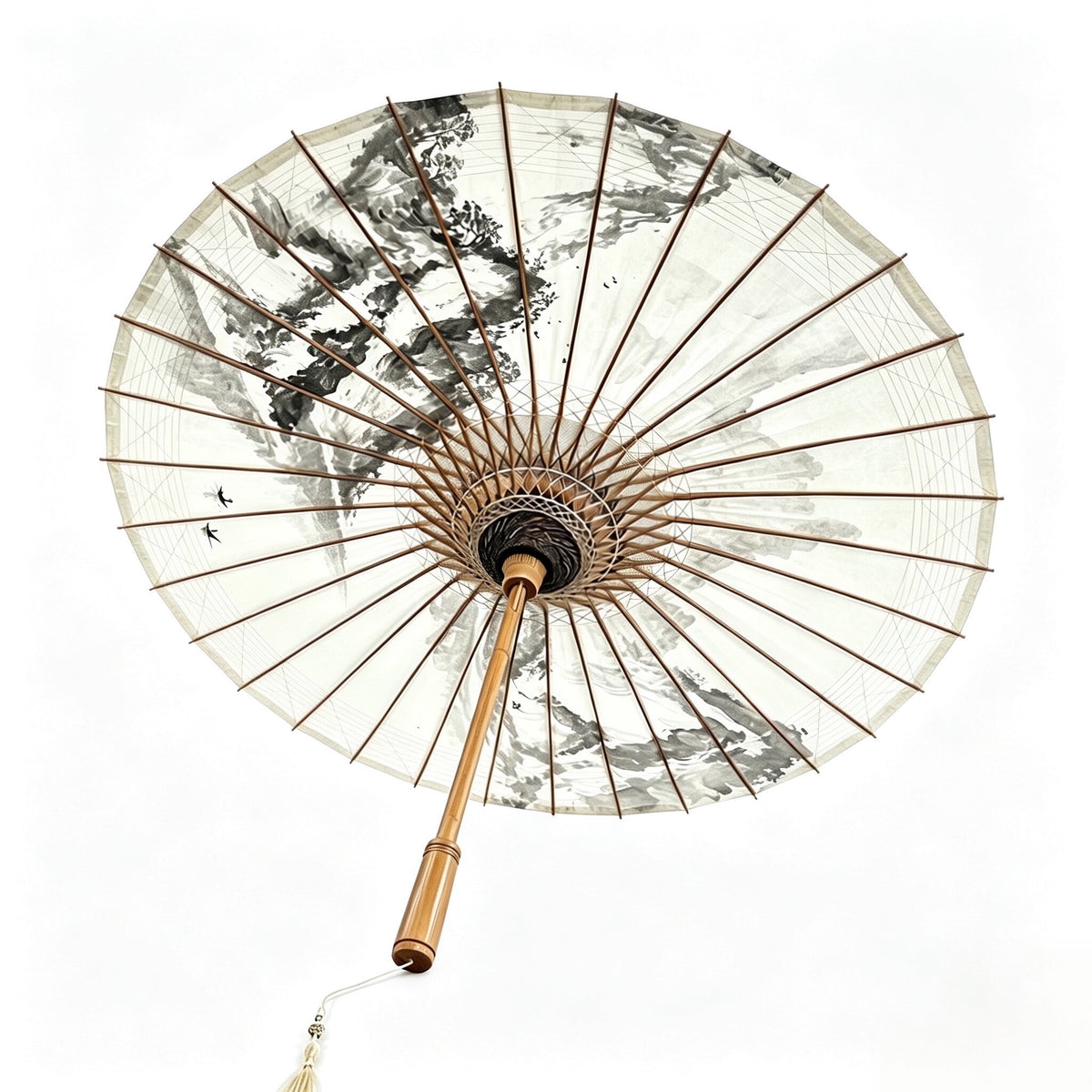 Ink Mountain Oil Paper Umbrella